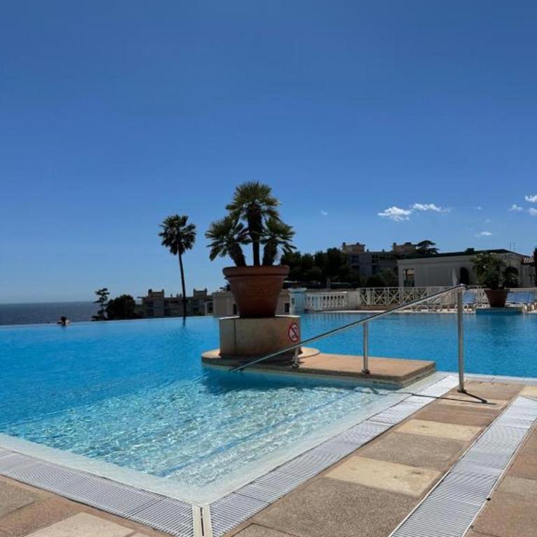 Résidence piscine vue mer parking 4 personnes - Apartment mit 1 Schlafzimmer, Meerblick und Terrasse - 12