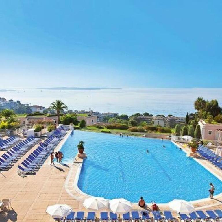 Résidence piscine vue mer parking 4 personnes - Apartment mit 1 Schlafzimmer, Meerblick und Terrasse - 28