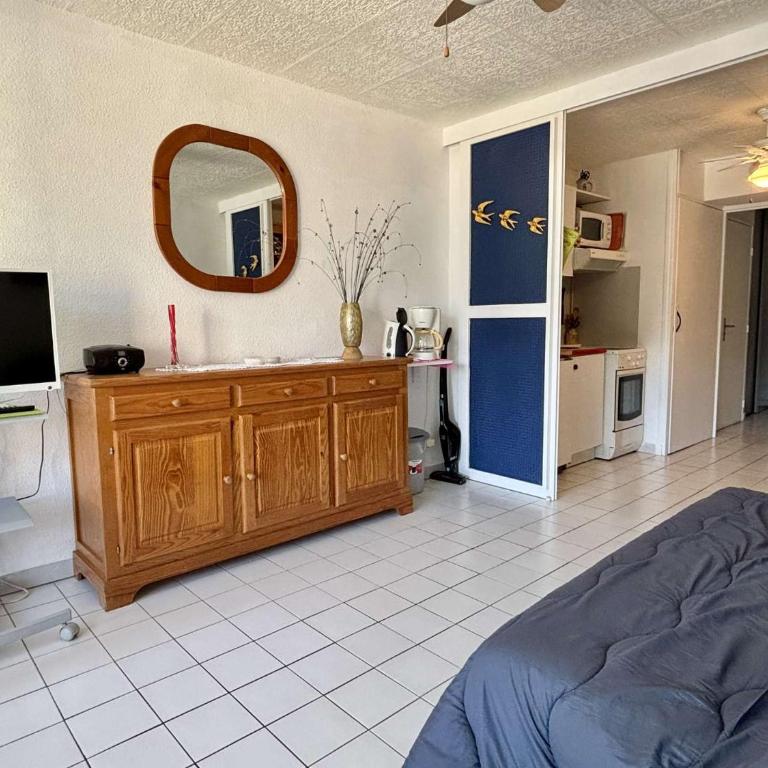 Studio dans résidence avec piscine - 4 Couchages - AR070-139 - Apartamento - 9