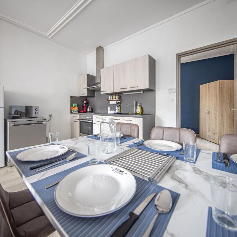Le Blue Chic - Nancy Thermal - Appartement 2 Chambres - 4