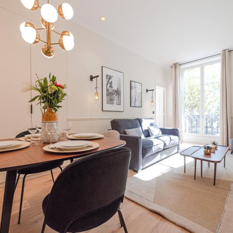 Appartement luxe 2 chambres Grands Boulevards 4-6P - Appartement 3 Chambres - 3