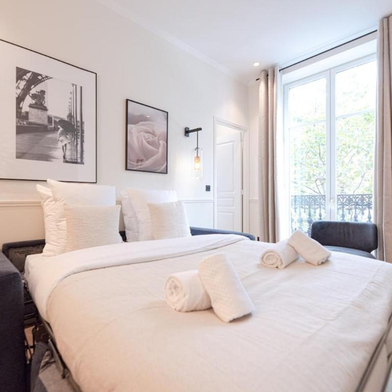 Appartement luxe 2 chambres Grands Boulevards 4-6P - Appartement 3 Chambres - 11