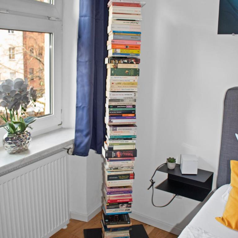 Altstadt - Exklusive 3-Zi-Wohnung für 6 Personen mit 90 qm, großer Dachterrasse, Parkplatz, WLAN - Apartment mit 2 Schlafzimmern - 26