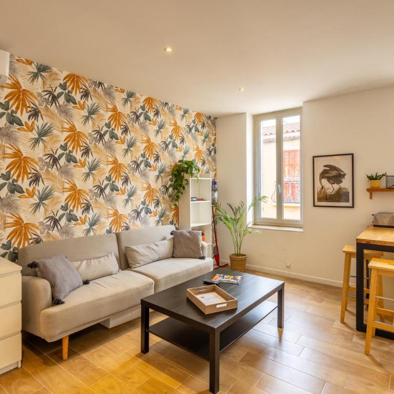 Lou Pistou Appartement lumineux près de la plage - Apartment mit 1 Schlafzimmer - 8