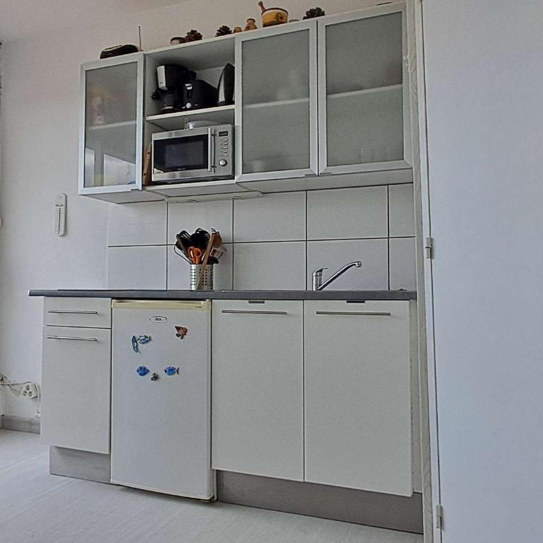 Studio cabine climatisé, piscine, parking, animaux admis, 350m plage - FR-1-250-62 - Apartment - 6