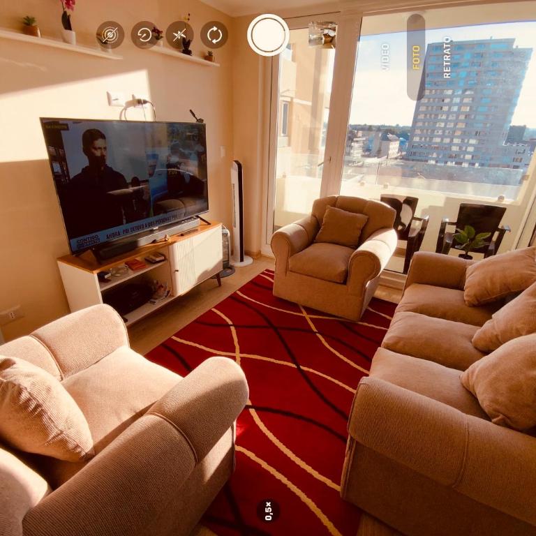 Arriendo 1 Departamento Diario Amoblado en Pleno Centro de Osorno Full Electrico y estacionamiento, comodidad y seguridad - Apartamento de 1 dormitorio - 18
