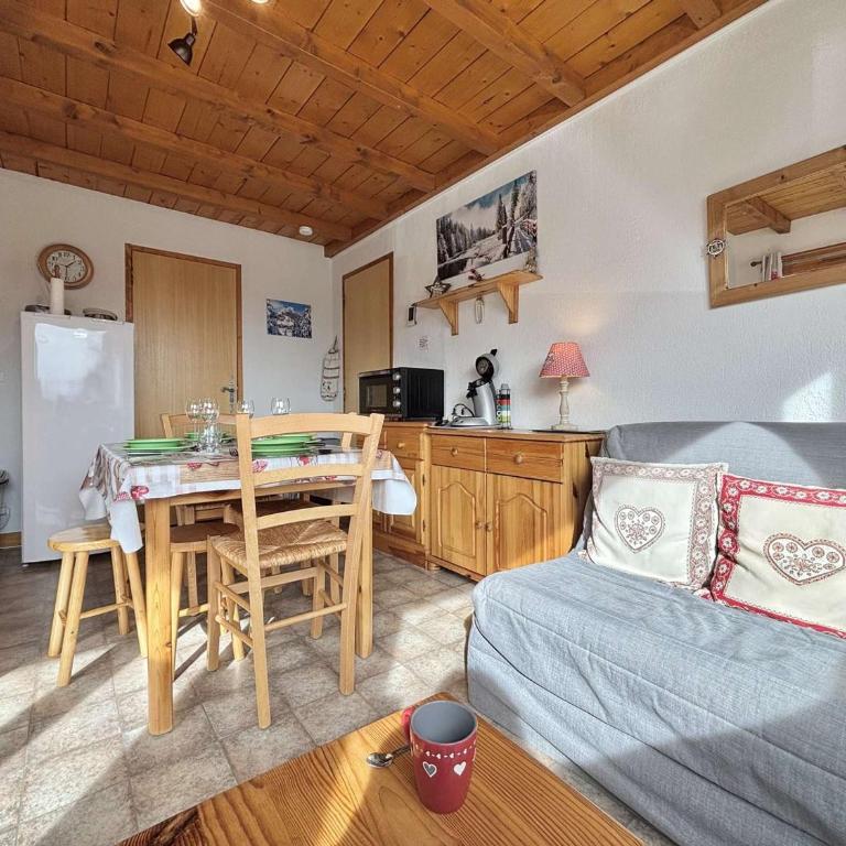 Appartement au pied des pistes avec terrasse, parking privé, casier à skis, proche commerces - Appartement 1 Chambre - 10