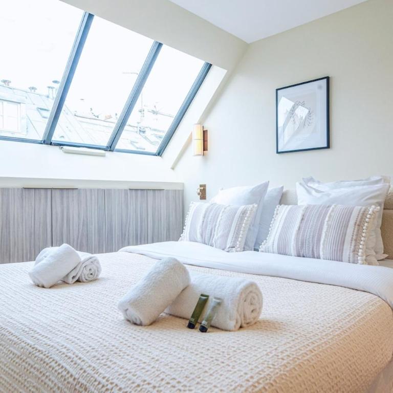 Stylish Triplex with Amazing Terrace near Louvre - Apartment mit 2 Schlafzimmern - 5