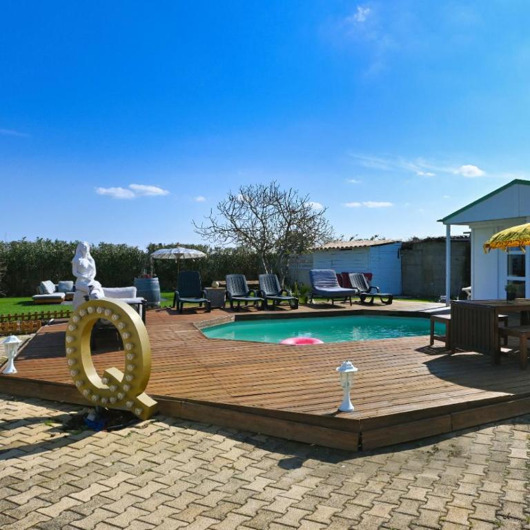 Maison du Bonheur , Villa de Détente , tout confort Piscine, Billard,en pleine Camargue - Villa avec Piscine Privée - 62