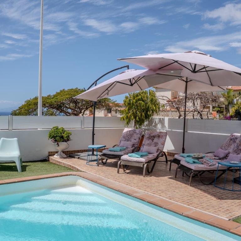 Bungalow apartment with private pool & ocean views - Apartamento de 2 dormitorios - 25