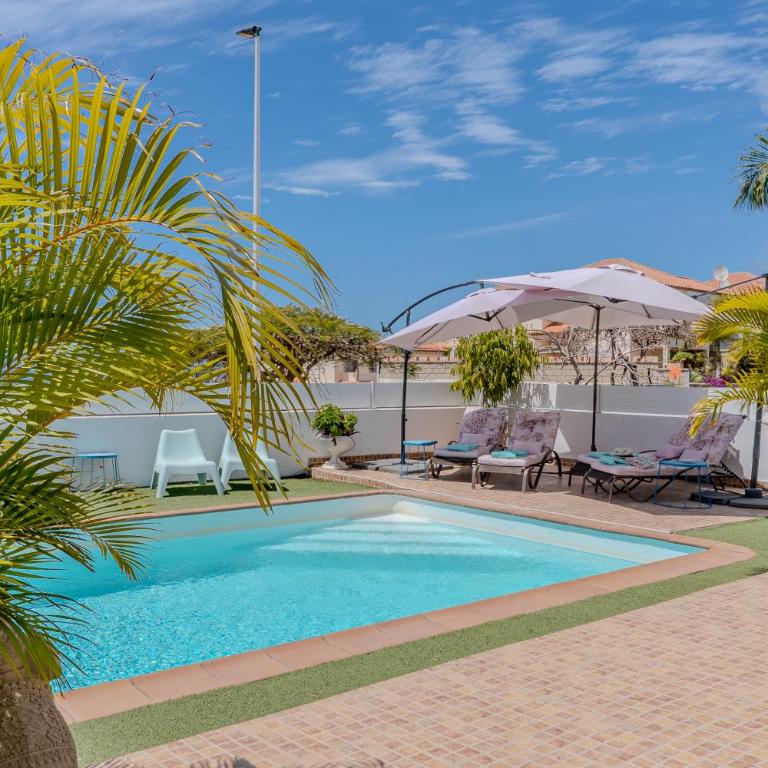 Bungalow apartment with private pool & ocean views - Apartamento de 2 dormitorios - 12