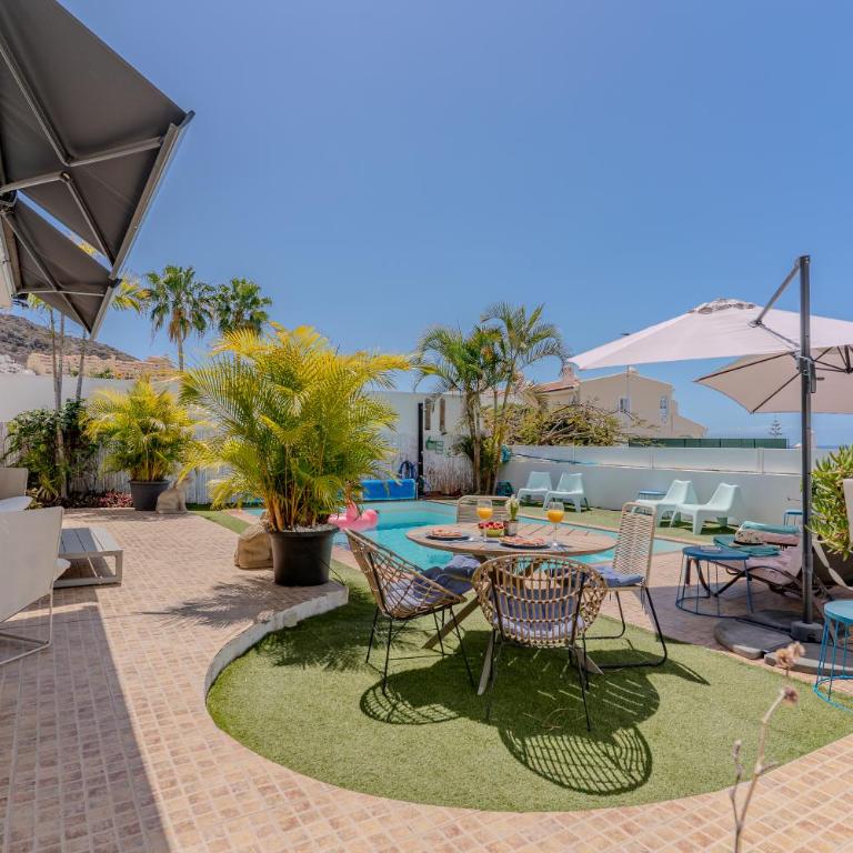 Bungalow apartment with private pool & ocean views - Apartamento de 2 dormitorios - 58