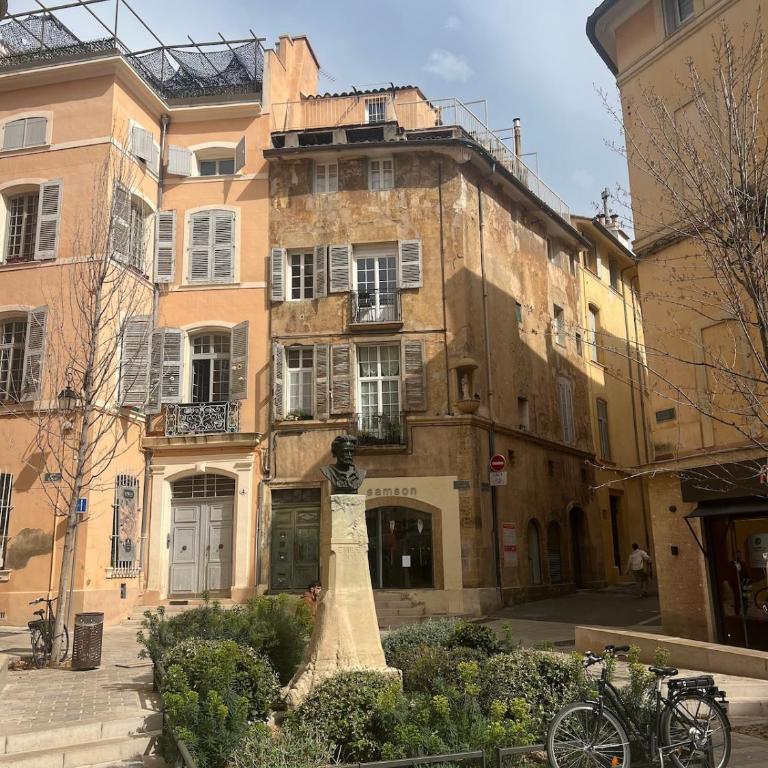 Le Chastel, T3, Aix Centre Ville - Apartamento de 2 dormitorios con vistas - 27
