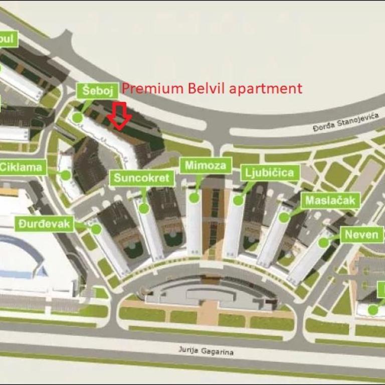 Premium Belvil apartment, free parking - One-Bedroom Apartment - 42