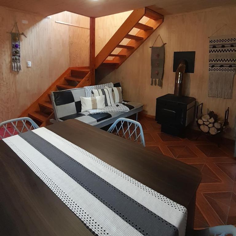 Cabaña Los Frutales Laraquete - Casa con 1 dormitorio - 5