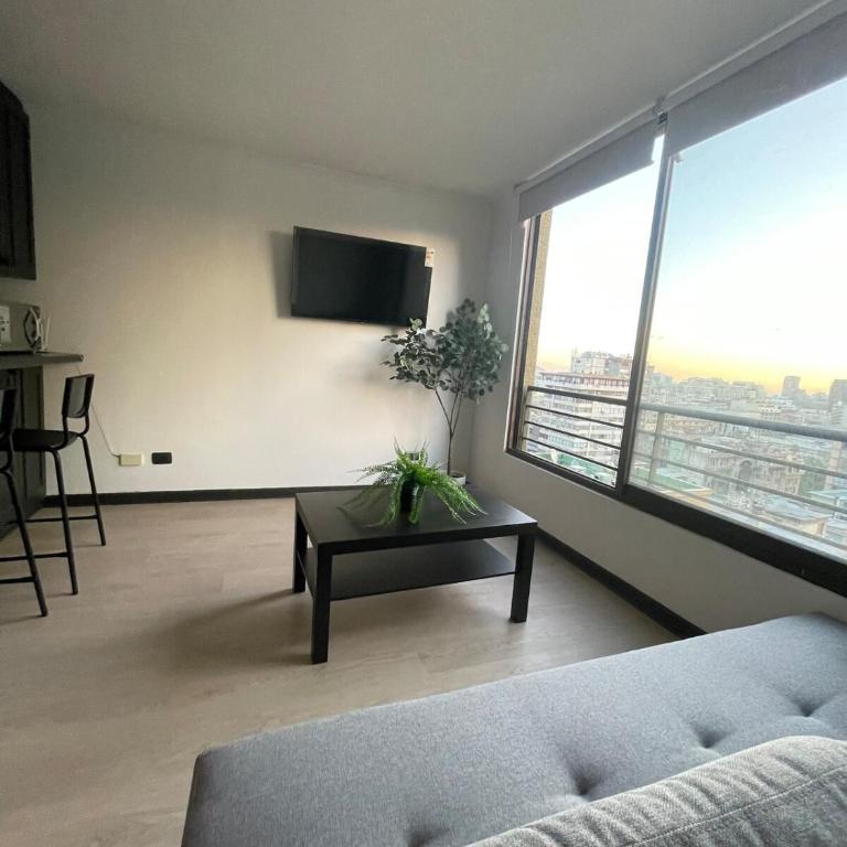 Cómodo depto céntrico con check-in digital Junio disponible - Apartamento de 1 dormitorio - 1