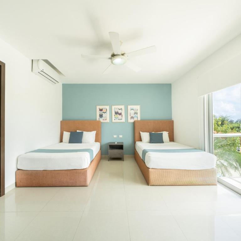 Luxury 2 BR Condo with tub & Infinity Pool - Beach Side At Mareazul - Sirenita G - Two-Bedroom Apartment - 9