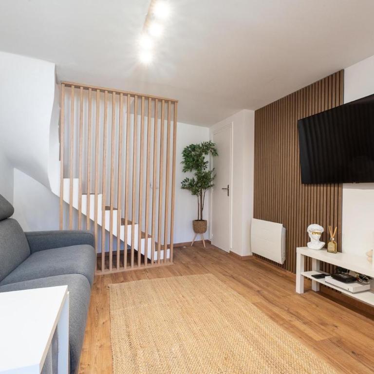 Maison de ville en triplex pour 6 personnes près de Disney et Paris - Villa 1 Chambre - 1