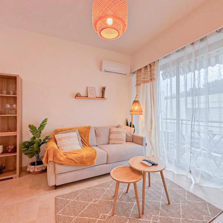 Plage, Promenade & confort - Wifi, AC, 4 pers - Appartement 1 Chambre - 3