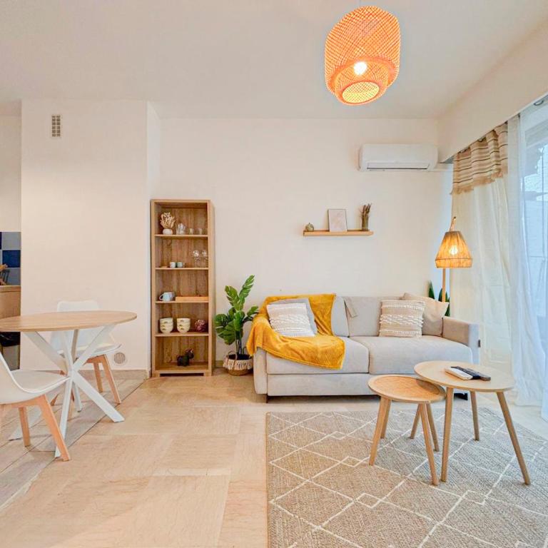 Plage, Promenade & confort - Wifi, AC, 4 pers - Appartement 1 Chambre - 4