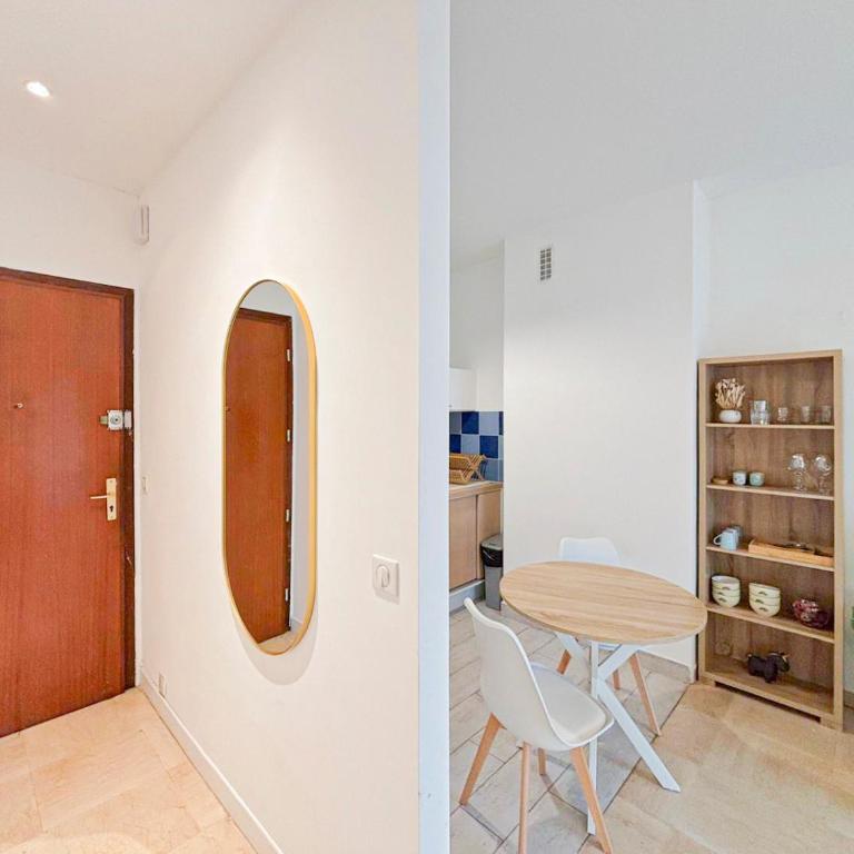 Plage, Promenade & confort - Wifi, AC, 4 pers - Appartement 1 Chambre - 10