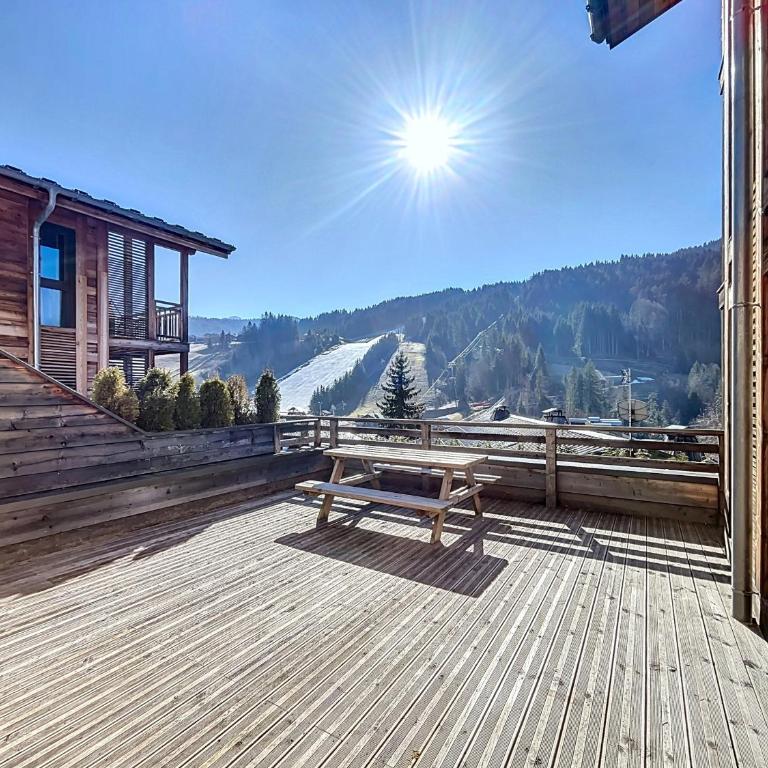 Charme-appartement-6 pers-proche piste - Apartment mit Blick auf die Berge - 6