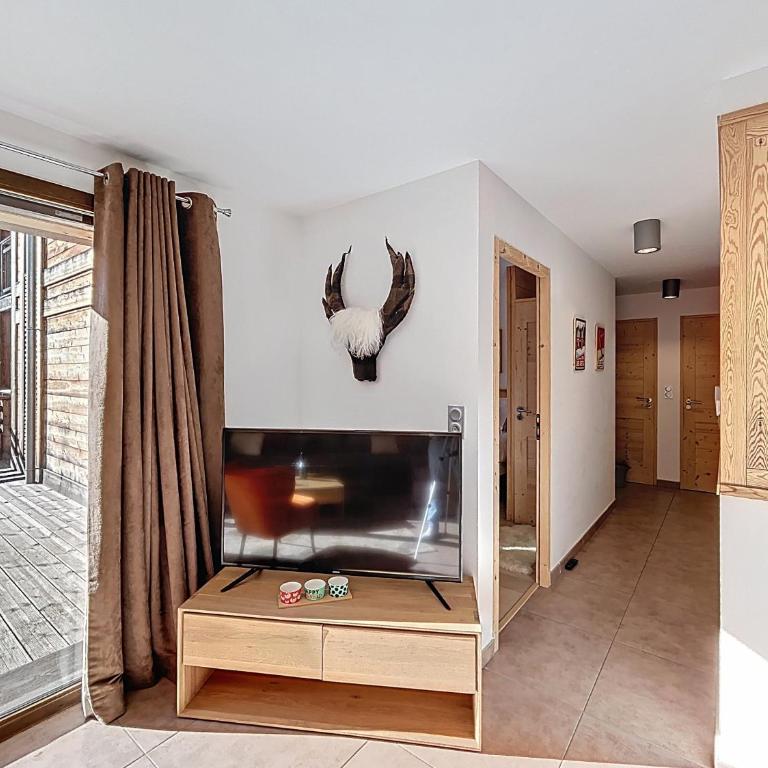 Charme-appartement-6 pers-proche piste - Apartment mit Blick auf die Berge - 17
