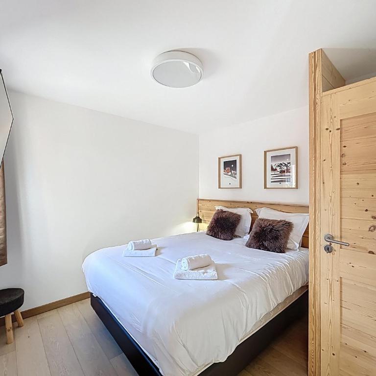 Charme-appartement-6 pers-proche piste - Apartment mit Blick auf die Berge - 20