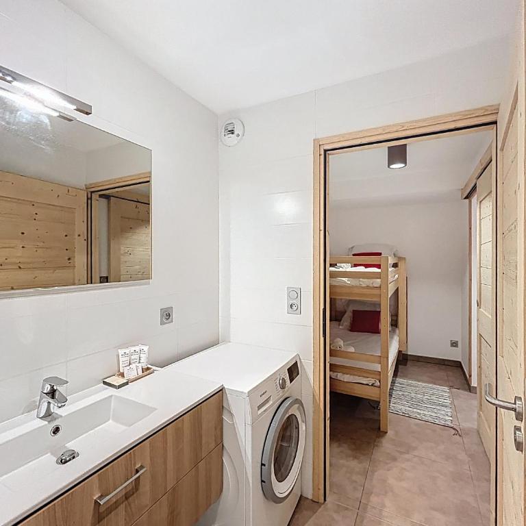 Charme-appartement-6 pers-proche piste - Apartment mit Blick auf die Berge - 30