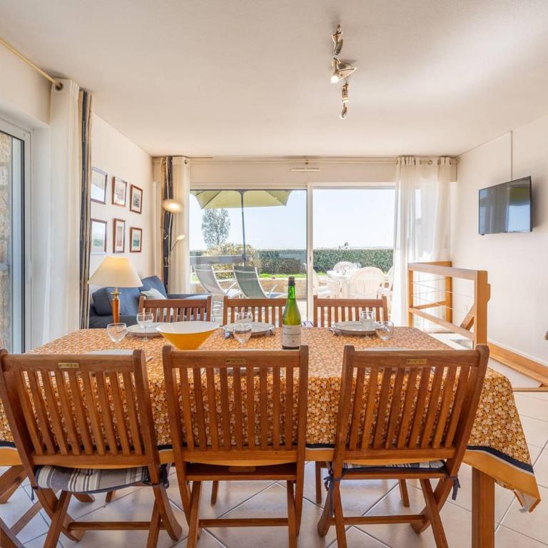 Appartement 4 pièces à Carnac - Vue mer, terrasse, parking, accepte animaux - FR-1-477-72 - Appartement - 7