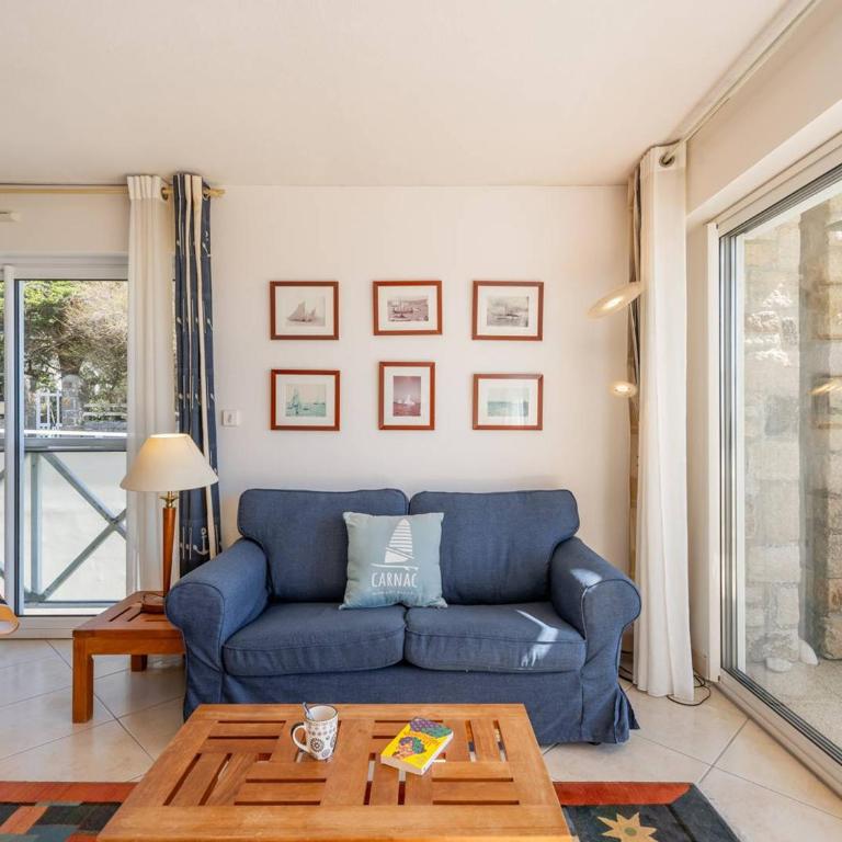 Appartement 4 pièces à Carnac - Vue mer, terrasse, parking, accepte animaux - FR-1-477-72 - Appartement - 8