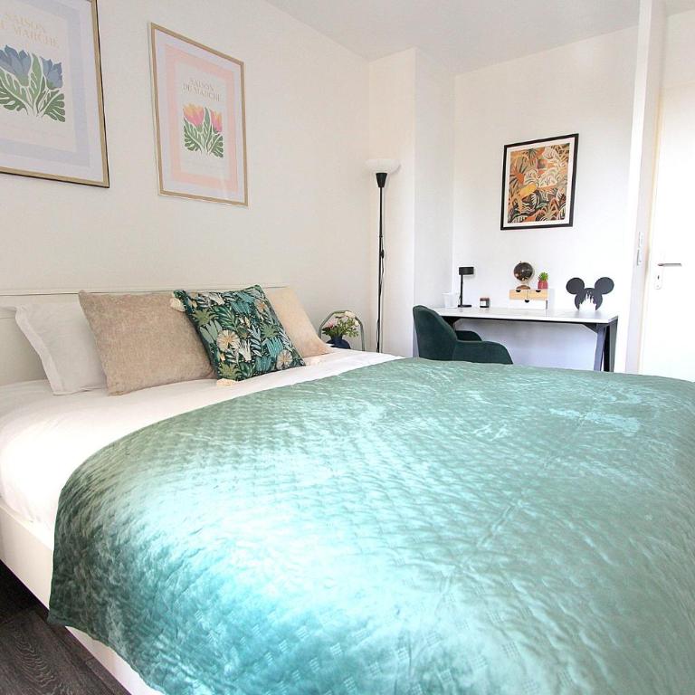 Garonne8 - Spacious accomodation 8ppl Disneyland - Appartement 3 Chambres avec Vue - 21