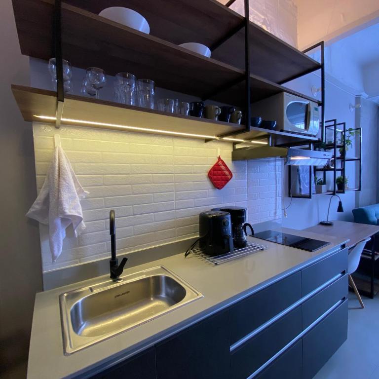 Apartamento Loft Equipado - Apartamento de 1 dormitorio - 3