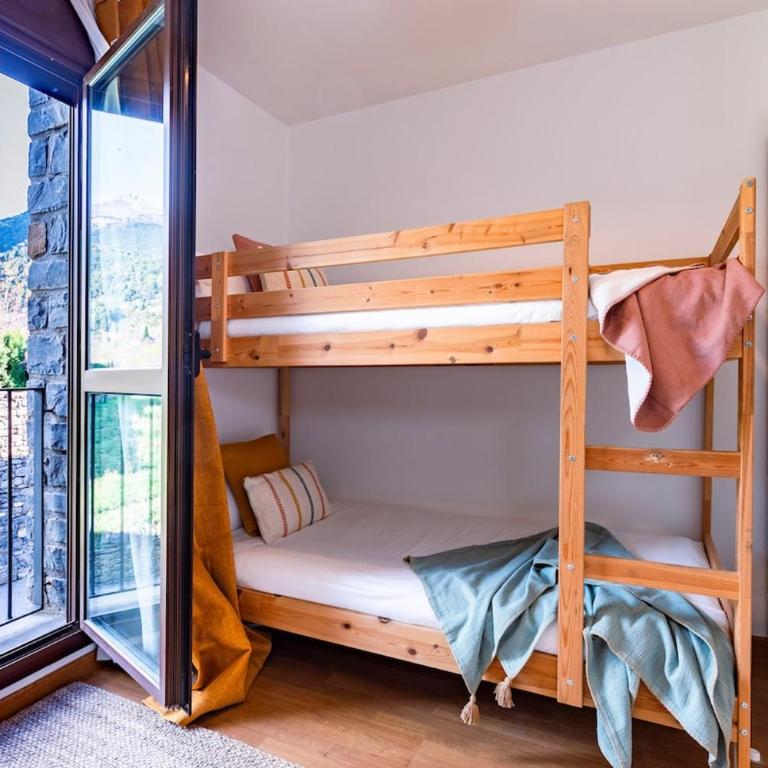 El Nido del Pirineo Estilo y Calidez en Villanúa - Two-Bedroom Apartment - 5