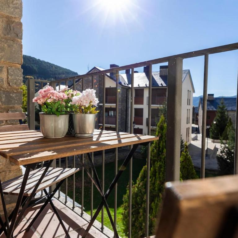 El Nido del Pirineo Estilo y Calidez en Villanúa - Two-Bedroom Apartment - 16