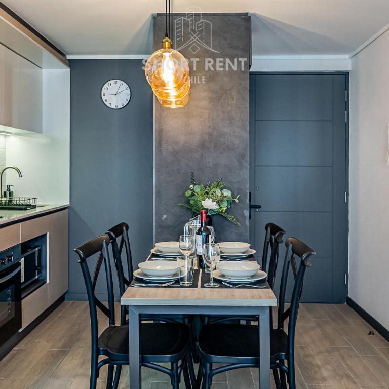 CSN2 AC, 3 blocks from Moneda Metro station, central and luxurious - Apartamento de 1 dormitorio - 5