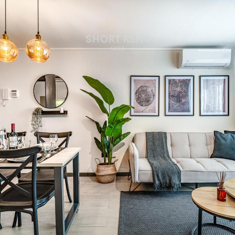 CSN2 AC, 3 blocks from Moneda Metro station, central and luxurious - Apartamento de 1 dormitorio - 3