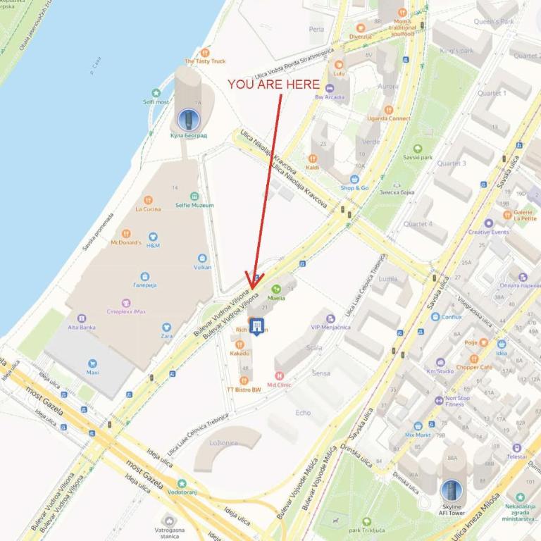 ALPHA LUX - Galerija mall view - Beograd na vodi - Deluks Apartman s 1 Spavaćom Sobom - 75