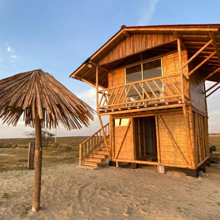 Hotel Sukuua Kai Cabo de la vela - Deluxe Double Room with Balcony and Sea View - 8