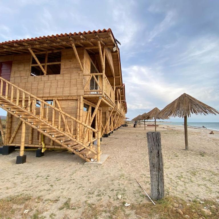 Hotel Sukuua Kai Cabo de la vela - Deluxe Double Room with Balcony and Sea View - 10