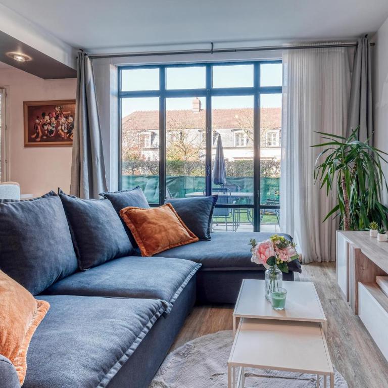T3 Disneyland et gare a pied LE DUPLEX 6 ou 7 personnes - Appartamento con 2 Camere da Letto - 1