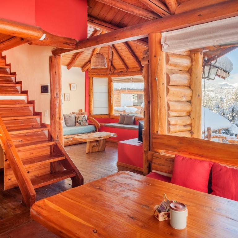 LA AURORA CABAÑA Kiñe en la base del cerro Catedral con vistas - Maisonette - 15