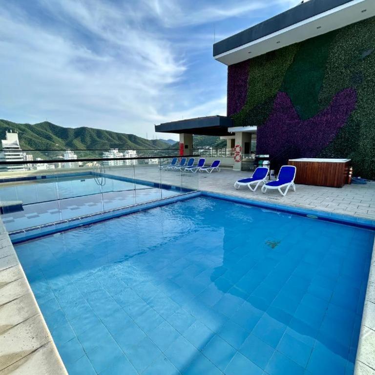 Para Parejas Élite - Playa Rodadero Nuevo Apto De Lujo SMART - Apartamento de 1 dormitorio - 4