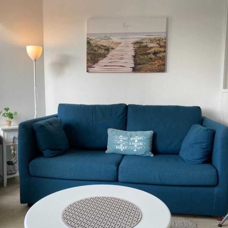 Le BULOT BLEU - 2 vacanciers - 1 chambre - Terrasse - 2 vélos - Parking - Plages et Commerces à pied - Appartement 1 Chambre - 5