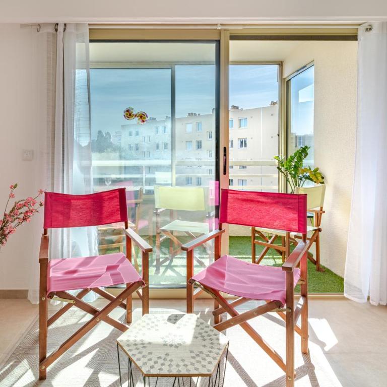 2 pièces Calme Proche de la mer Parking en sous-sol - Appartement 1 Chambre - 19