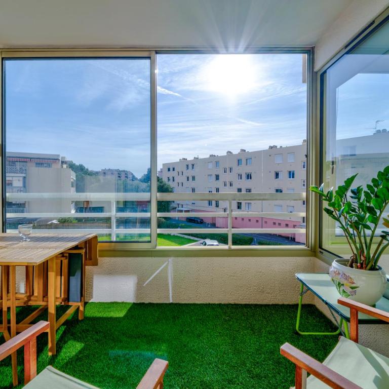 2 pièces Calme Proche de la mer Parking en sous-sol - Appartement 1 Chambre - 21