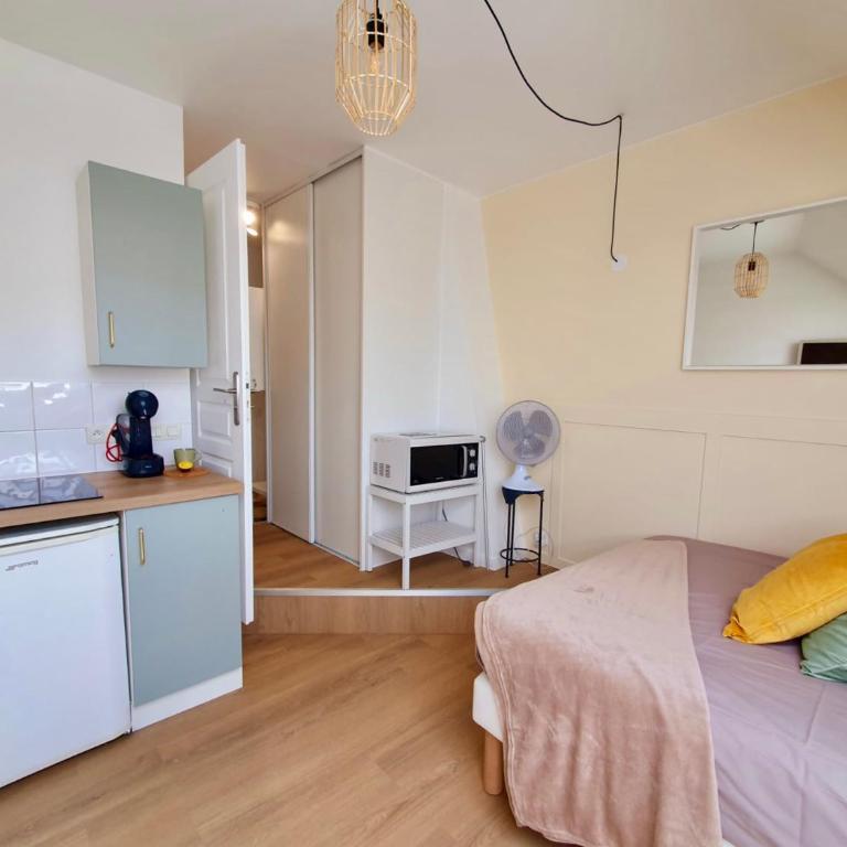 Le Saint Jacques "Belle Étoile" Logement climatisé Hyper-Centre - One-Bedroom Apartment - 4