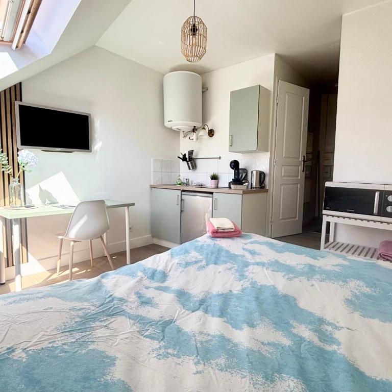 Le Saint Jacques "Belle Étoile" Logement climatisé Hyper-Centre - One-Bedroom Apartment - 15