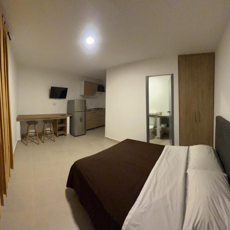 apartamentos villa - Apartamento Estudio - 1 cama doble - 1