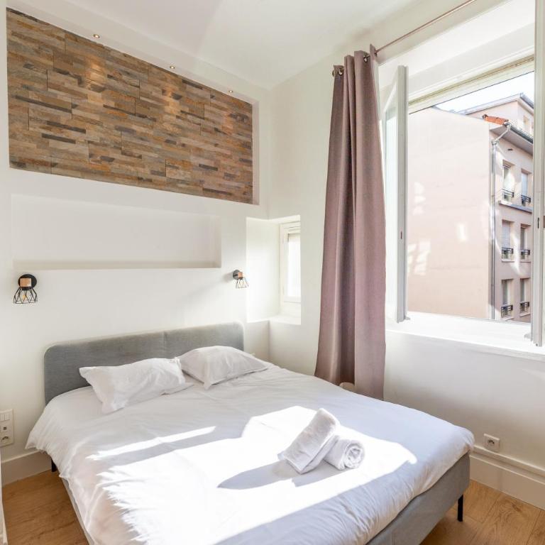 Escapade de Lyon, Relax & Balnéo Métro Charpennes - Apartment mit 1 Schlafzimmer - 3